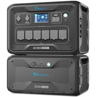 Зарядна станція Bluetti Home Battery Backup AC300 + B300 3072 Wh Black