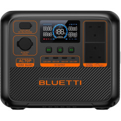 Зарядная станция Bluetti AC70P 864 Wh Black